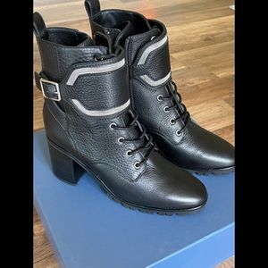 PAIGE  Daphne Boot - Black Leather